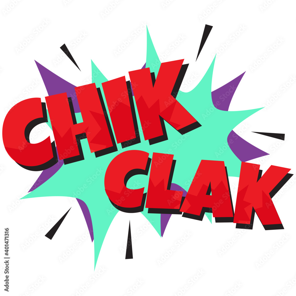 Fototapeta premium Chik Clak 
