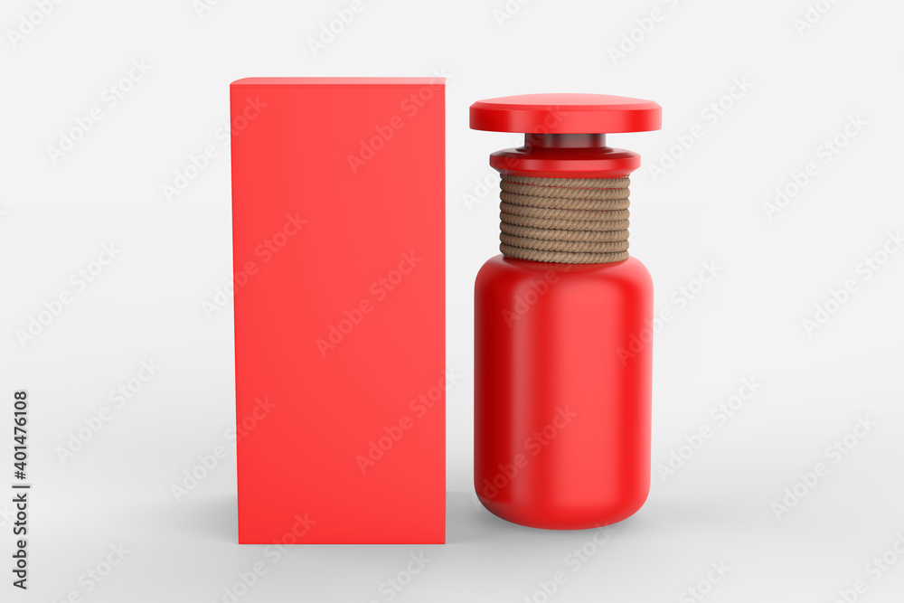Matte Ceramic Bottle Mockup - protein, vitamins, bcaa, tablets. Photo-realistic packaging mockup template with sample design. 3d illustration. Matte Ceramic Bottle Mockup - protein, vitamins, bcaa, tablets. Photo-realistic packaging mockup template with sample design. 3d illustration.