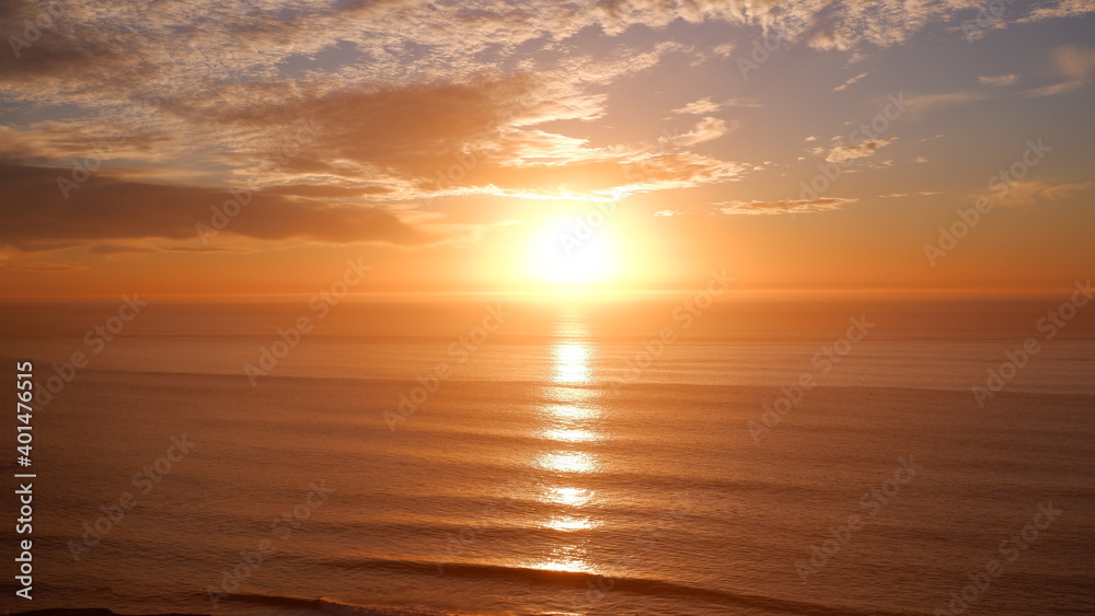 Ocean and sunset