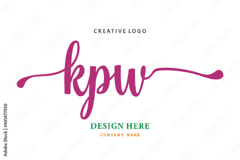 KPW lettering logo is simple, easy to understand and authoritative KPW lettering logo is simple, easy to understand and authoritative