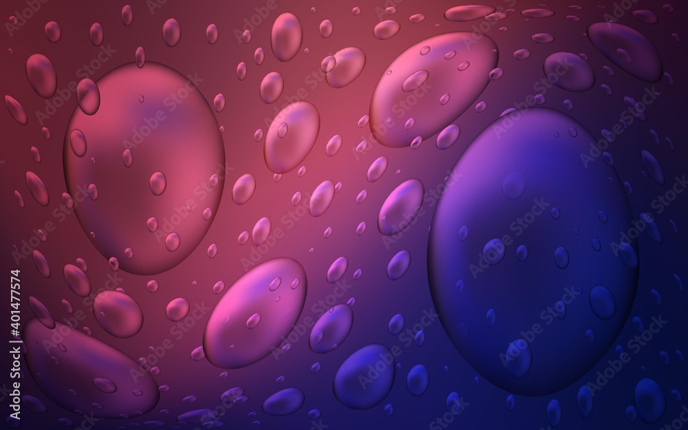 custom made wallpaper toronto digitalDark Purple, Pink vector pattern with spheres. Blurred decorative design in abstract style with bubbles. The pattern can be used for ads, leaflets of liquid.