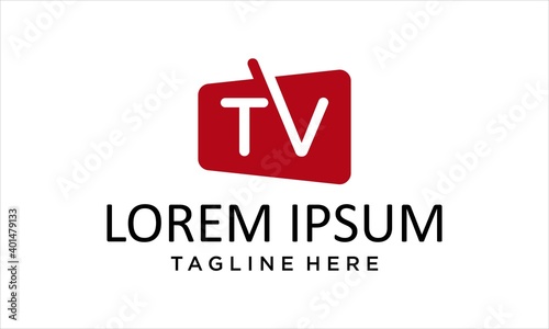LETTER LOGO FROM TV DESIGN MONOGRAM
