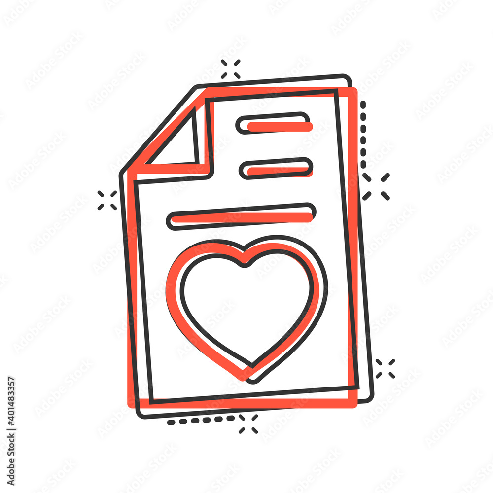 Wishlist icon in comic style. Like document cartoon vector illustration on white isolated background. Favorite list splash effect business concept. Wishlist icon in comic style. Like document cartoon vector illustration on white isolated background. Favorite list splash effect business concept.