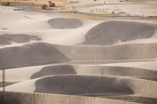 sand castle in the desert 