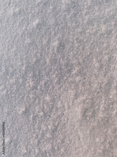 texture of snow