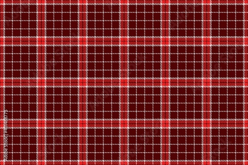 red and burgundy colors with white stripes fabric texture of traditional checkered gingham repeatable ornament for plaid, tablecloths, shirts, tartan, clothes, dresses, bedding