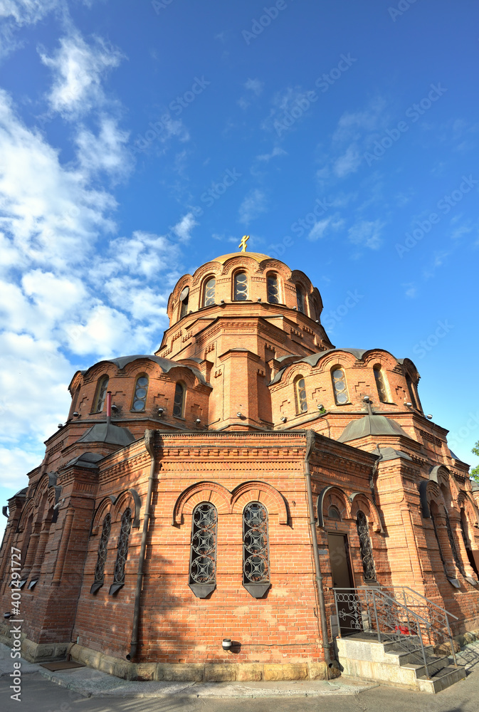Alexander Nevsky Cathedral against the sky