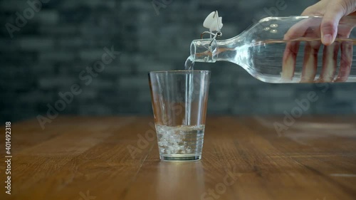 Vitamin c tablet ready to drink