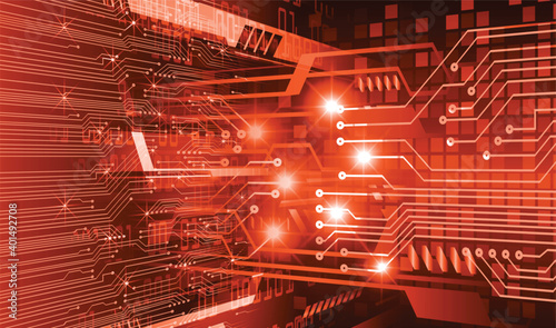 cyber circuit future technology concept background