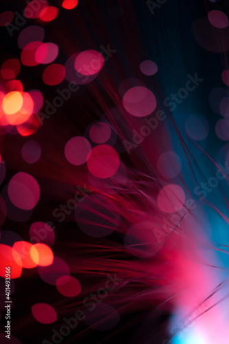 Abstract bokeh lights colorful background