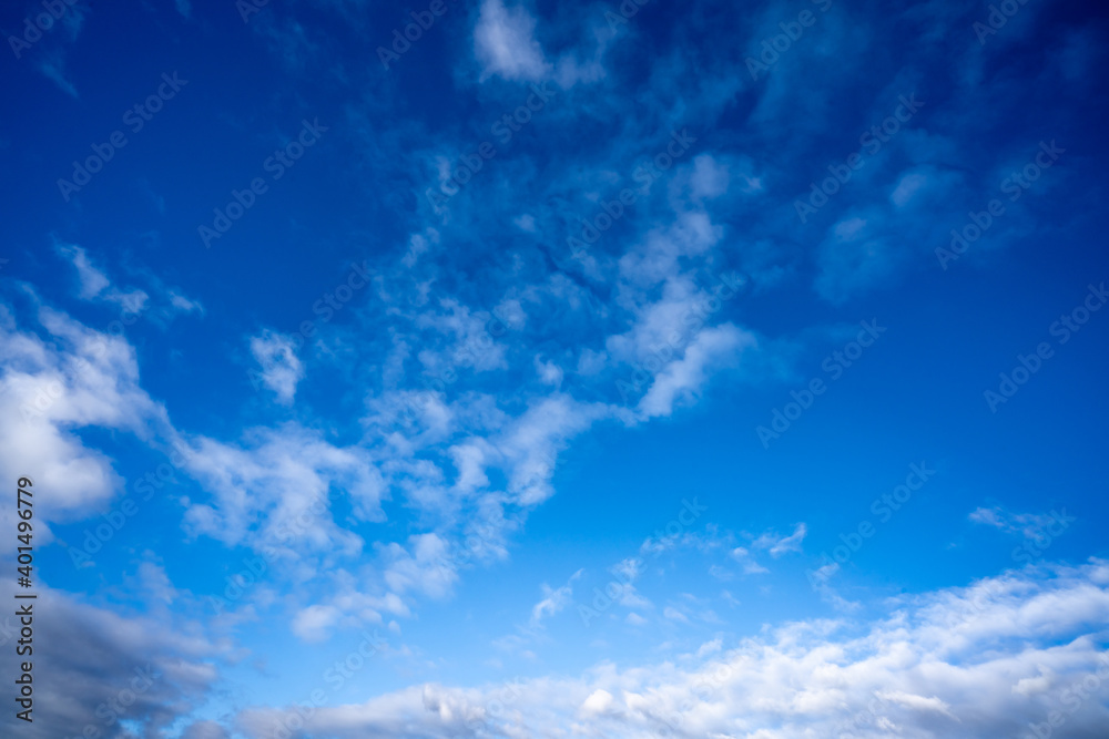 Blue sky background with clouds. View Of Clouds. Nature background Blue sky background with clouds. View Of Clouds. Nature background