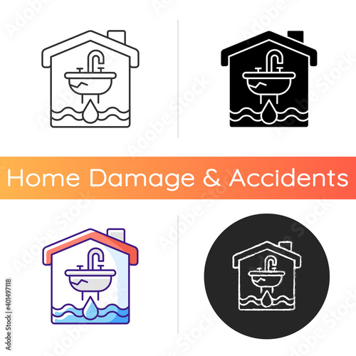 Water damage icon