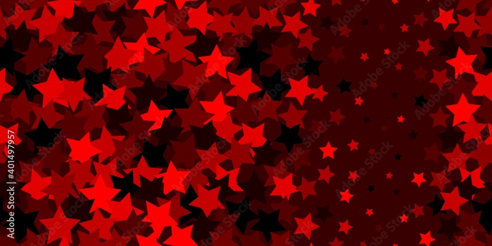 Red sparkles, abstract luminous stardust on a dark background Red sparkles, abstract luminous stardust on a dark background