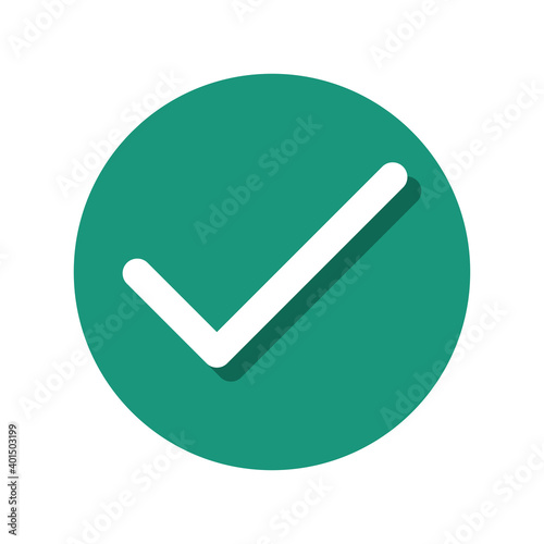 check ok symbol isolated icon