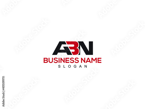 ABN Letter Logo, abn logo Letter vector stock