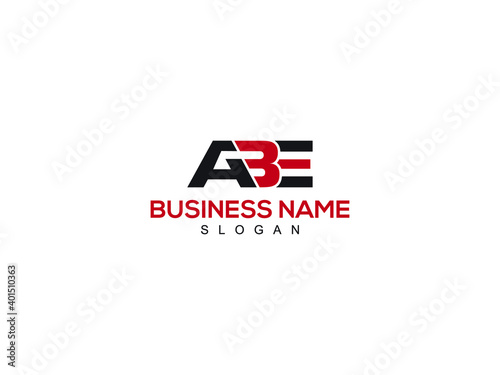 ABE Letter, abe logo Letter vector stock photo