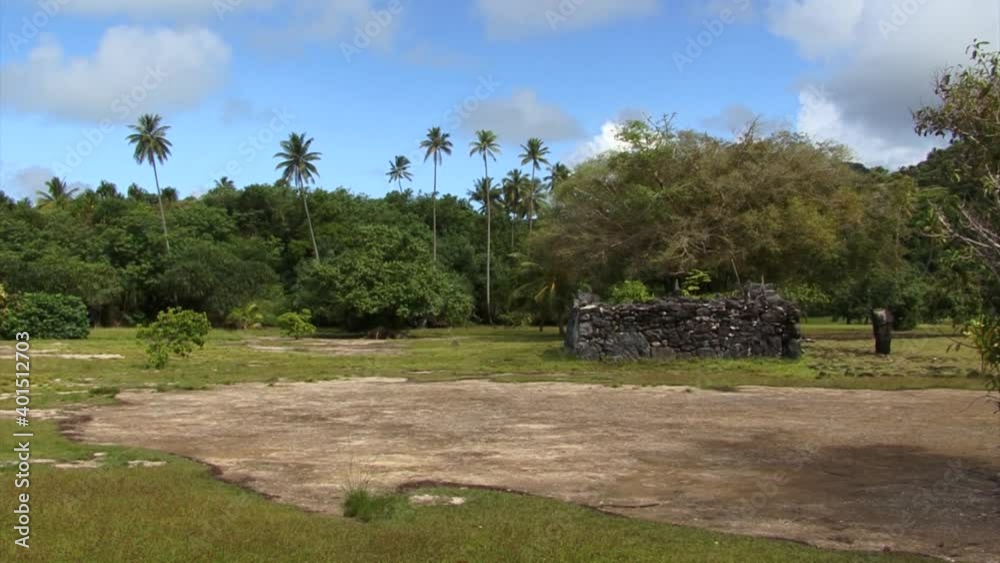 Sacred area of Taputapuatea marae, Raiatea, Society Islands, French Polynesia. Sacred area of Taputapuatea marae, Raiatea, Society Islands, French Polynesia.
