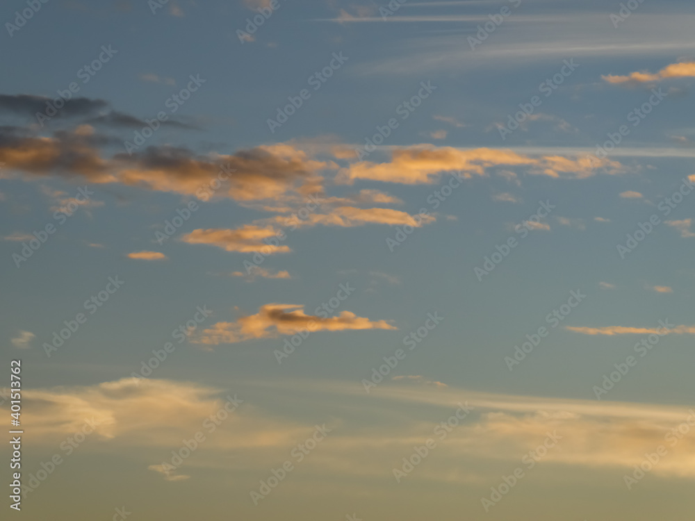 photo of the sky with a beautiful sunrise and golden clouds photo of the sky with a beautiful sunrise and golden clouds