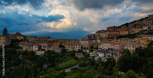 View of Italian village © steve