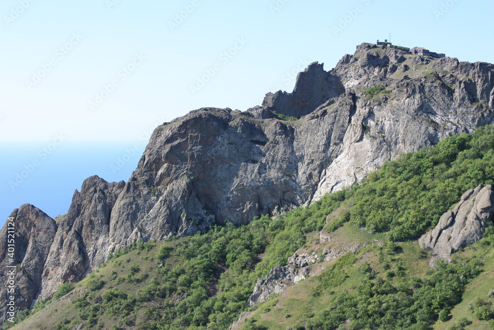 mountain landscape with mountains