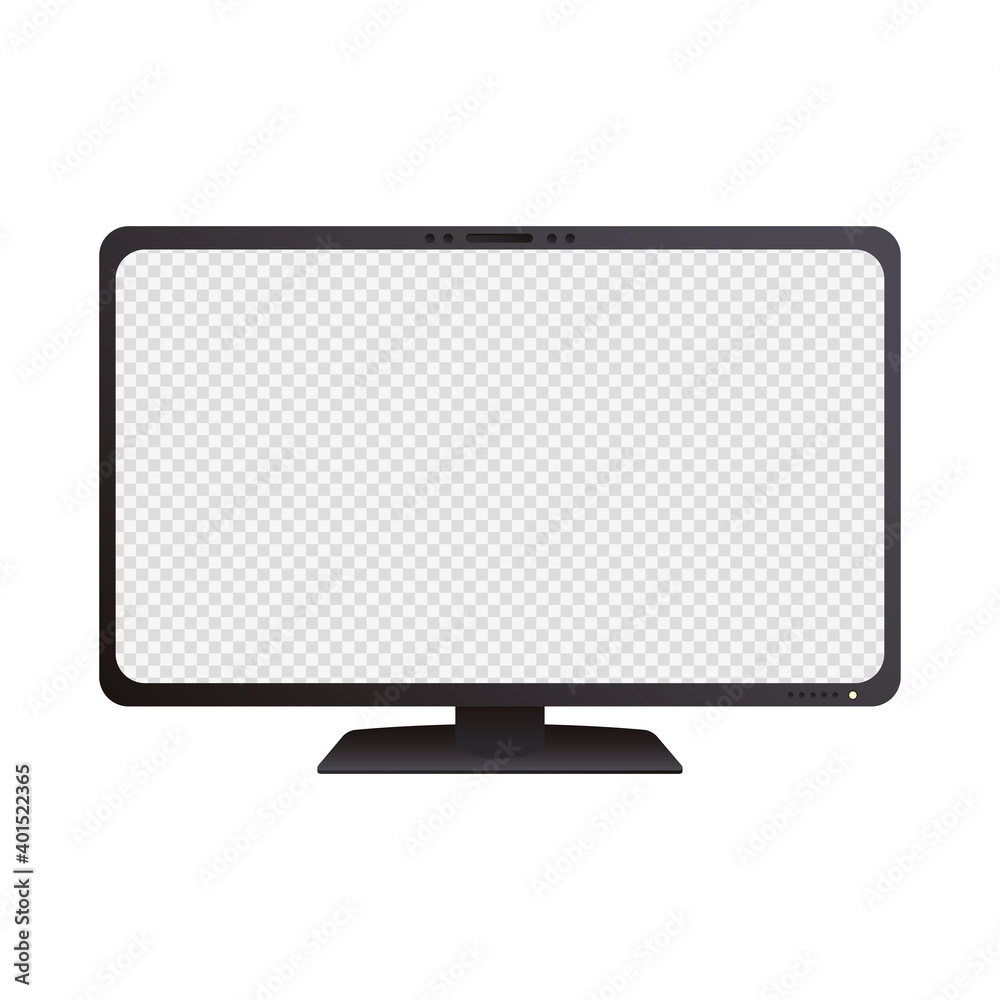 desktop computer mockup device icon desktop computer mockup device icon