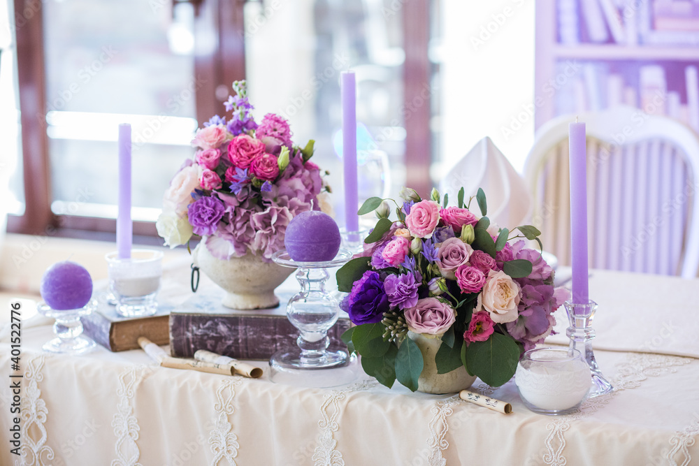 wedding table decoration