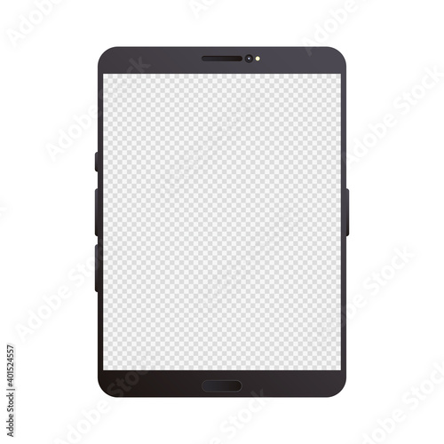 tablet mockup device isolated icon
