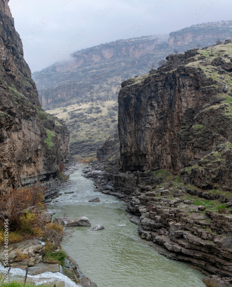 Iraqi Kurdistan Kharand rwanduz valley river