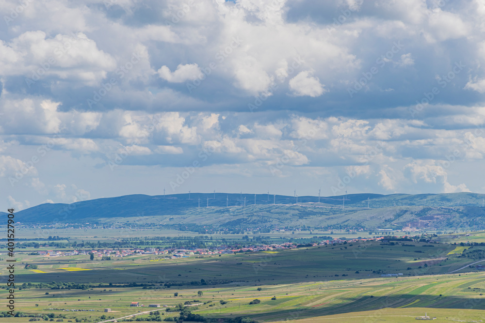 Fototapeta premium landscape with mountains