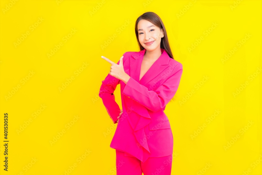 Portrait beautiful young asian woman smile in action Portrait beautiful young asian woman smile in action
