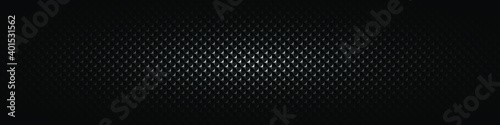 Dark black Geometric grid background. Modern dark abstract vector texture	