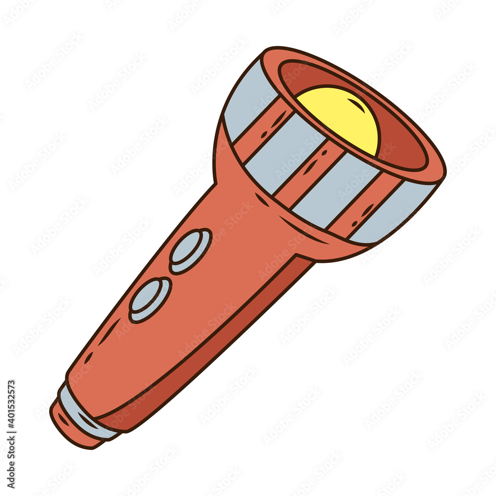 lantern flashlight line and fill style icon lantern flashlight line and fill style icon