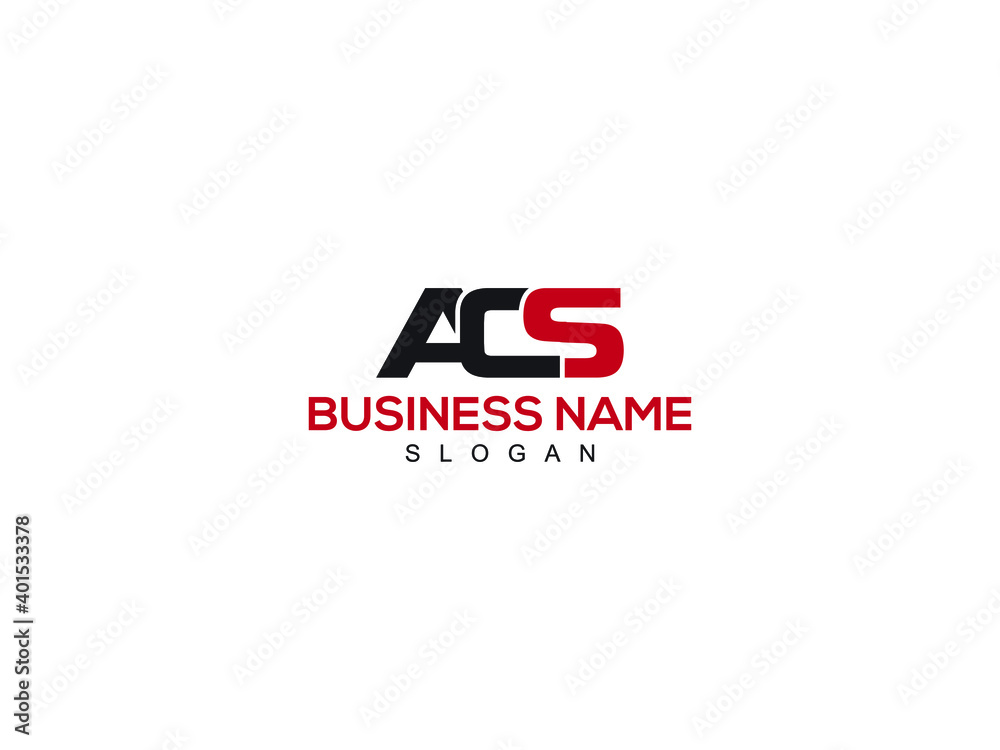 ACS, ACS company linked letter logo, acs logo letter design for business  Stock-vektor | Adobe Stock