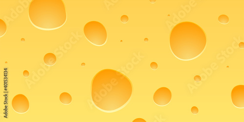 Cheese close up background. Vector Illustration