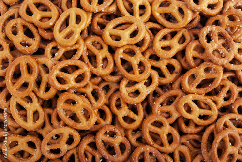 background of salted crackers. salty cookies
