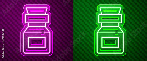 Poison in bottle icon isolated on white background. Bottle of poison or poisonous chemical toxin. Vector.