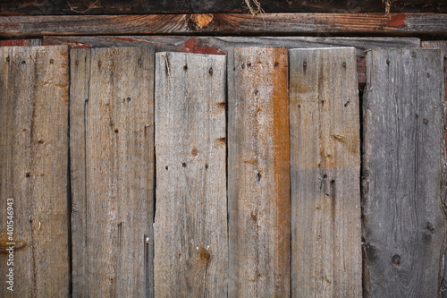wooden old wall of planks © vov8000