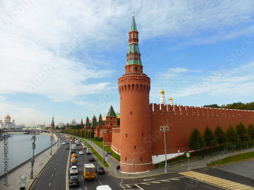 Beklemishevskaya tower of the Moscow Kremlin 