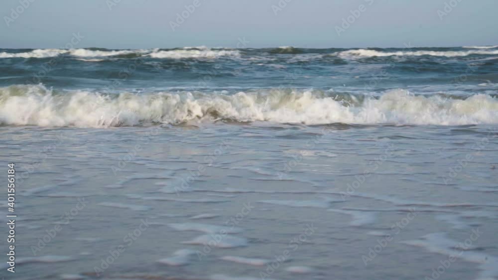 Ostsee Usedom Brandung Meer am Strand Sommer Ostsee Usedom Brandung Meer am Strand Sommer