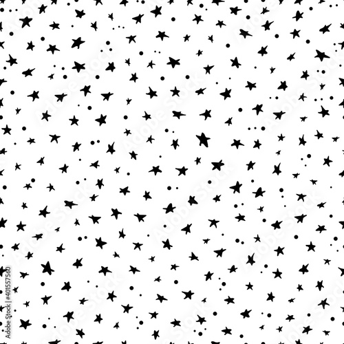 Hand drawn star pattern background   star background  star pattern
