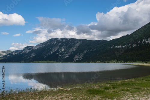 lake in the mountains