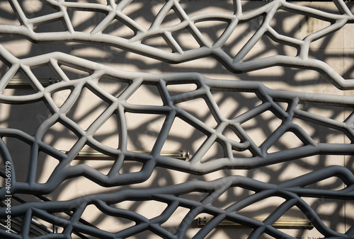 Abstract texture, thick abstract wire frame mesh