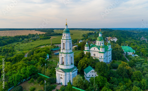 Mgarsky monastery from above..