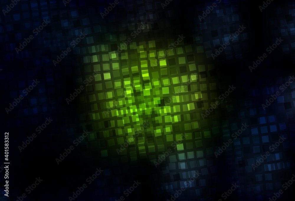 Dark Green vector background in polygonal style. Dark Green vector background in polygonal style.