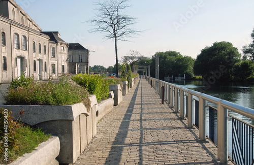 Ville de Cognac, département de la Charente, France