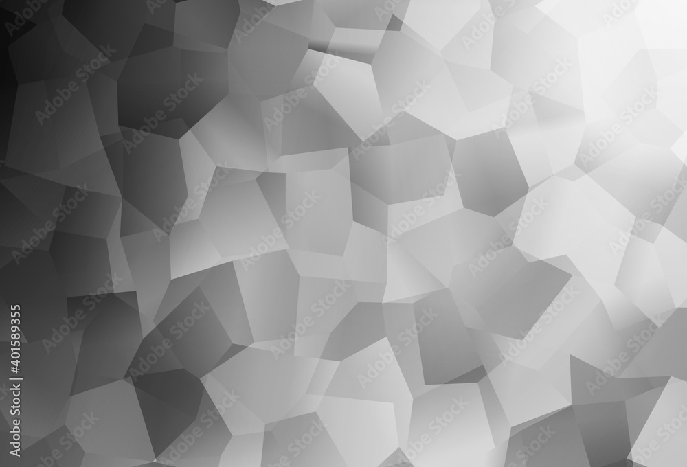 Light Gray vector template with chaotic shapes. Light Gray vector template with chaotic shapes.
