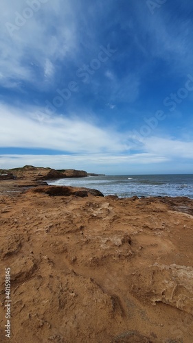 beach in the morning