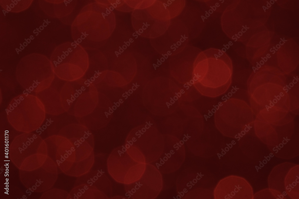 Red bokeh glitter light background. Image photo