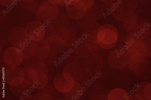 Red bokeh glitter light background. Image photo