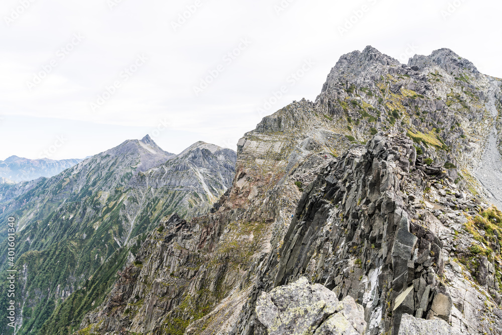 大キレット　登山